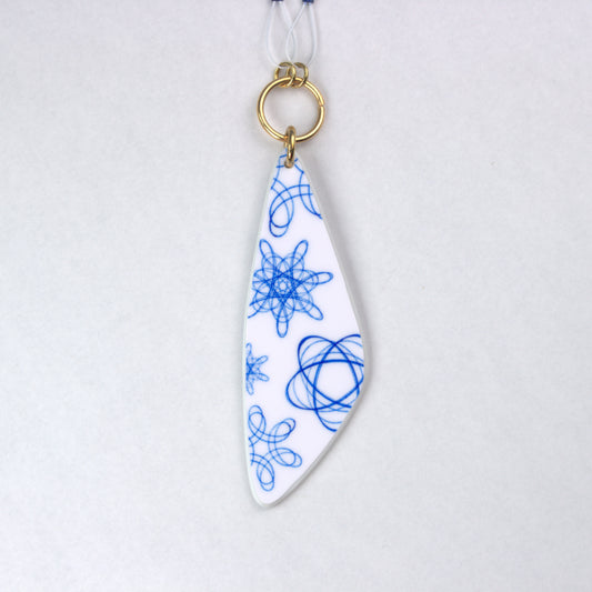 Spirograph Memories Pendant Necklace