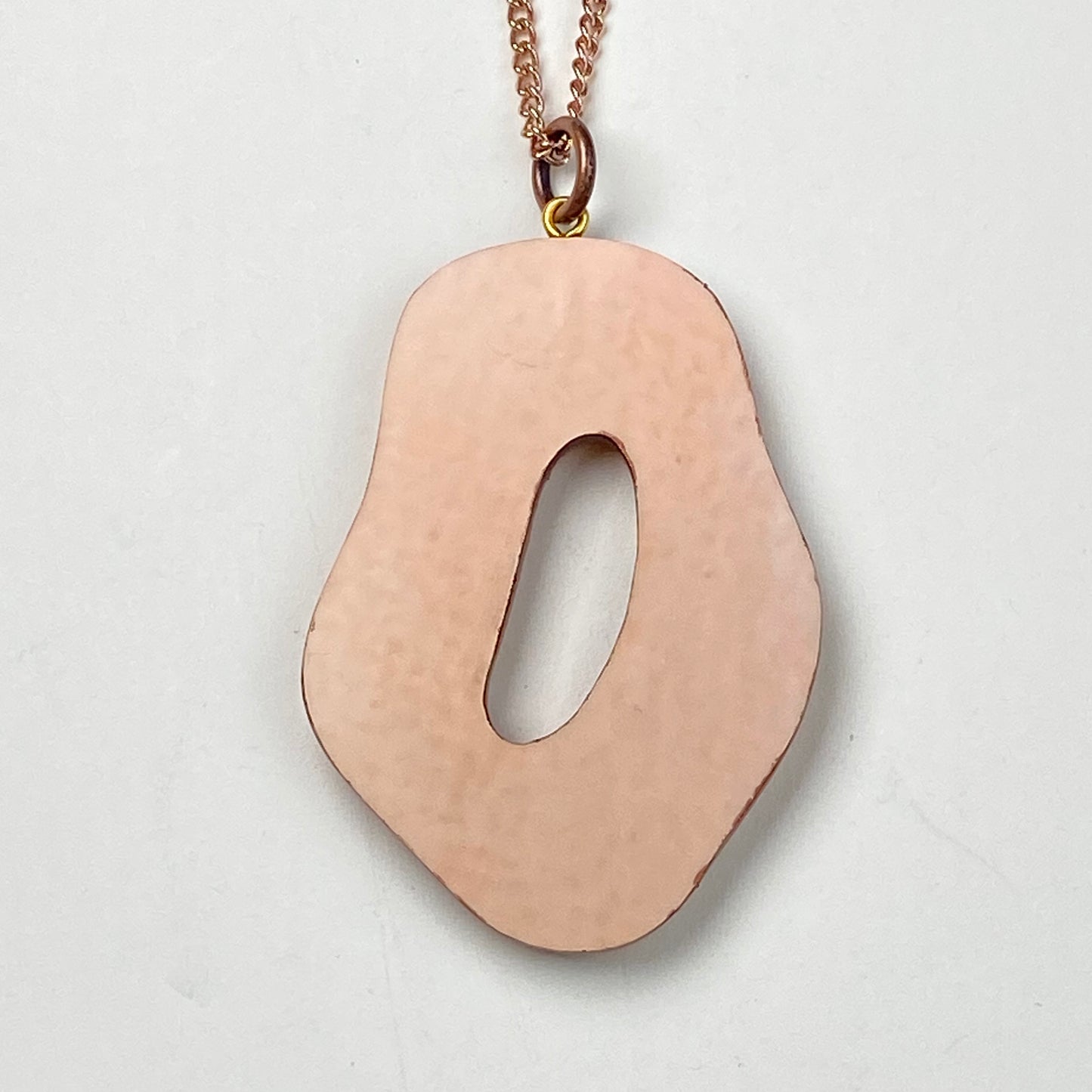 Copper Dazzle Pendant Necklace