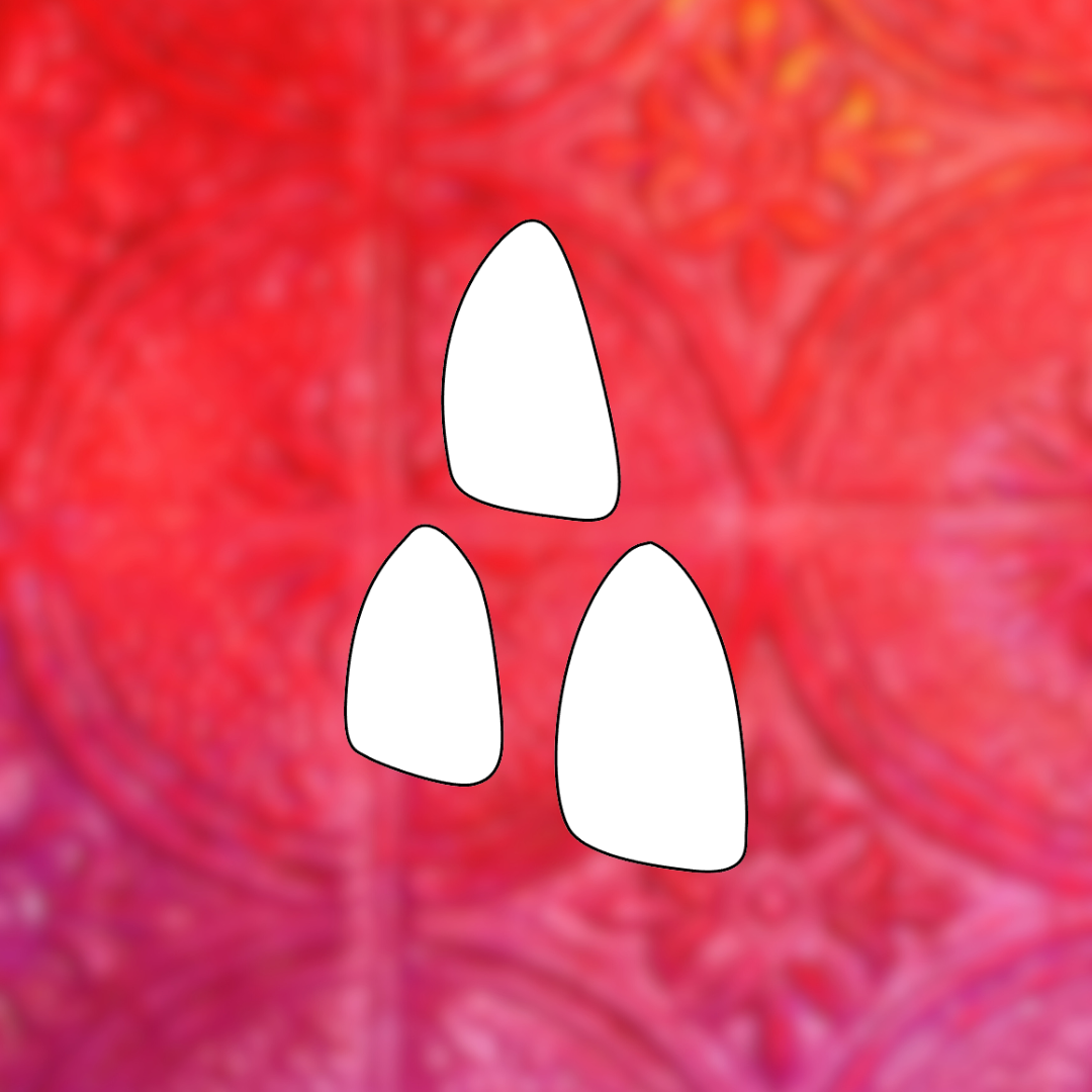 "Kindness" Blank Shapes