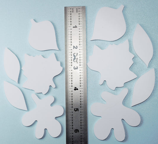 Leaves Blank Shapes