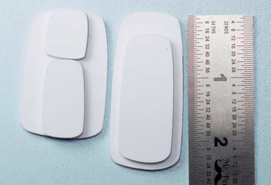 Rectangular Pebbles Blank Shapes