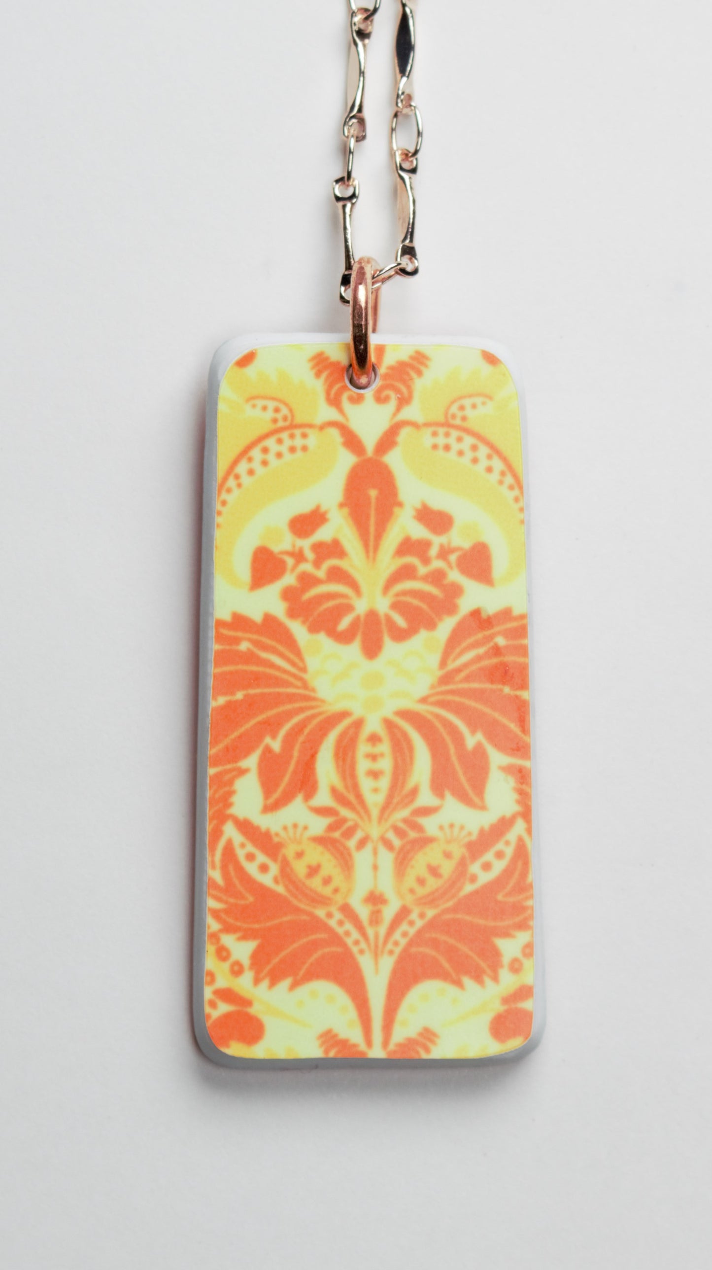 Rose Gold Bling Necklace