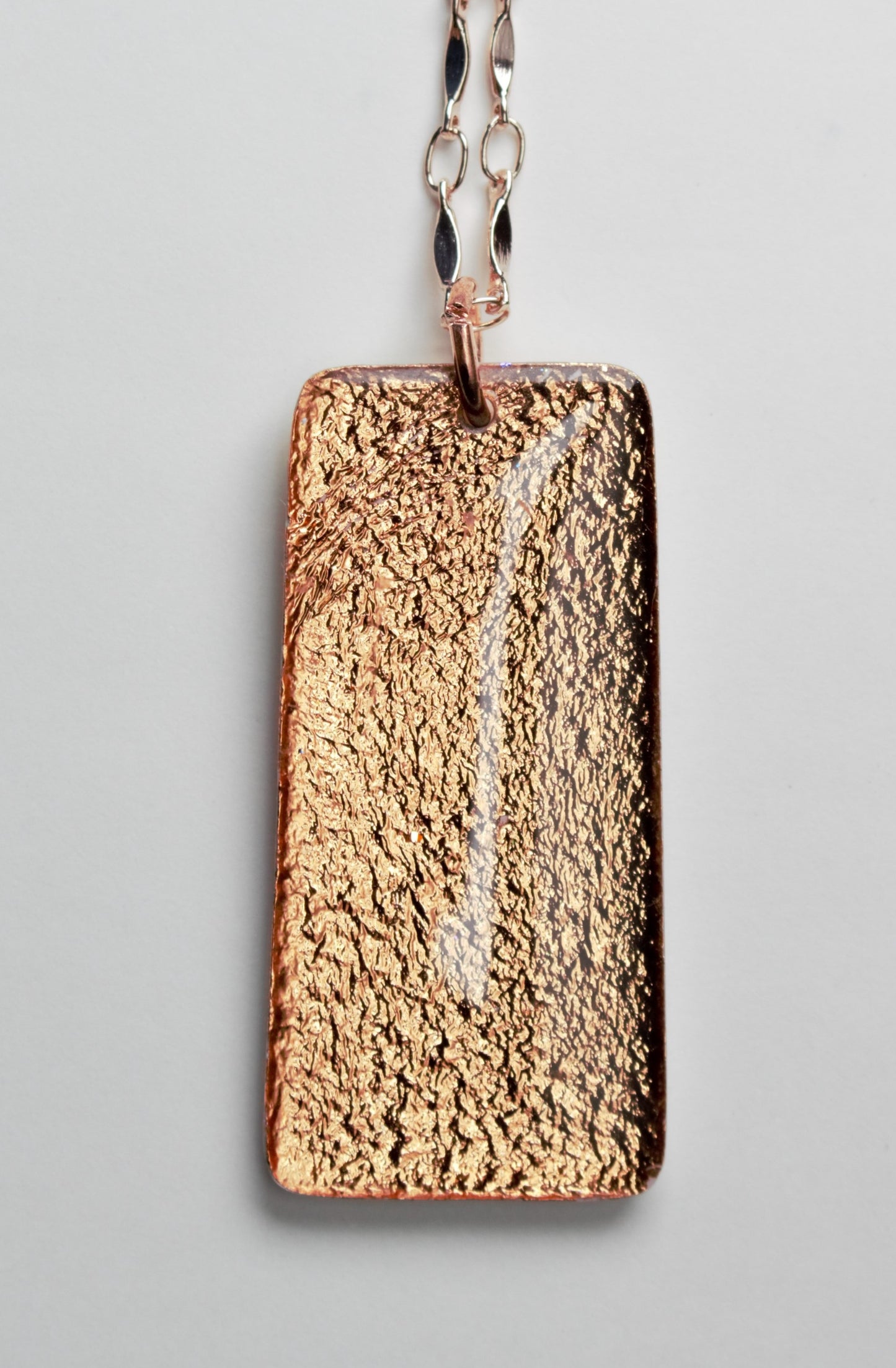 Rose Gold Bling Necklace