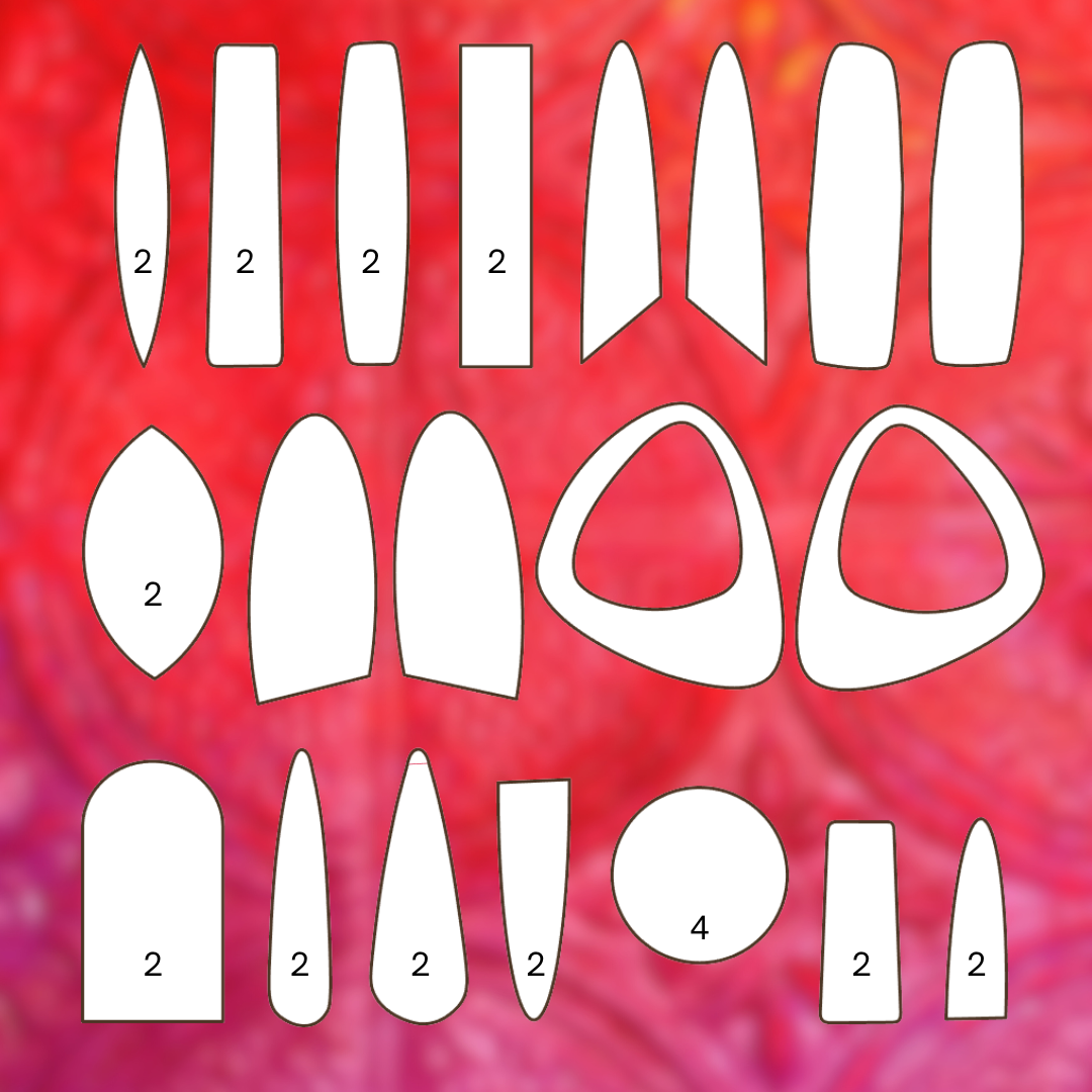 For Makers: Acrylic Mirror Shapes and Dye Sublimation Jewelry Supplies