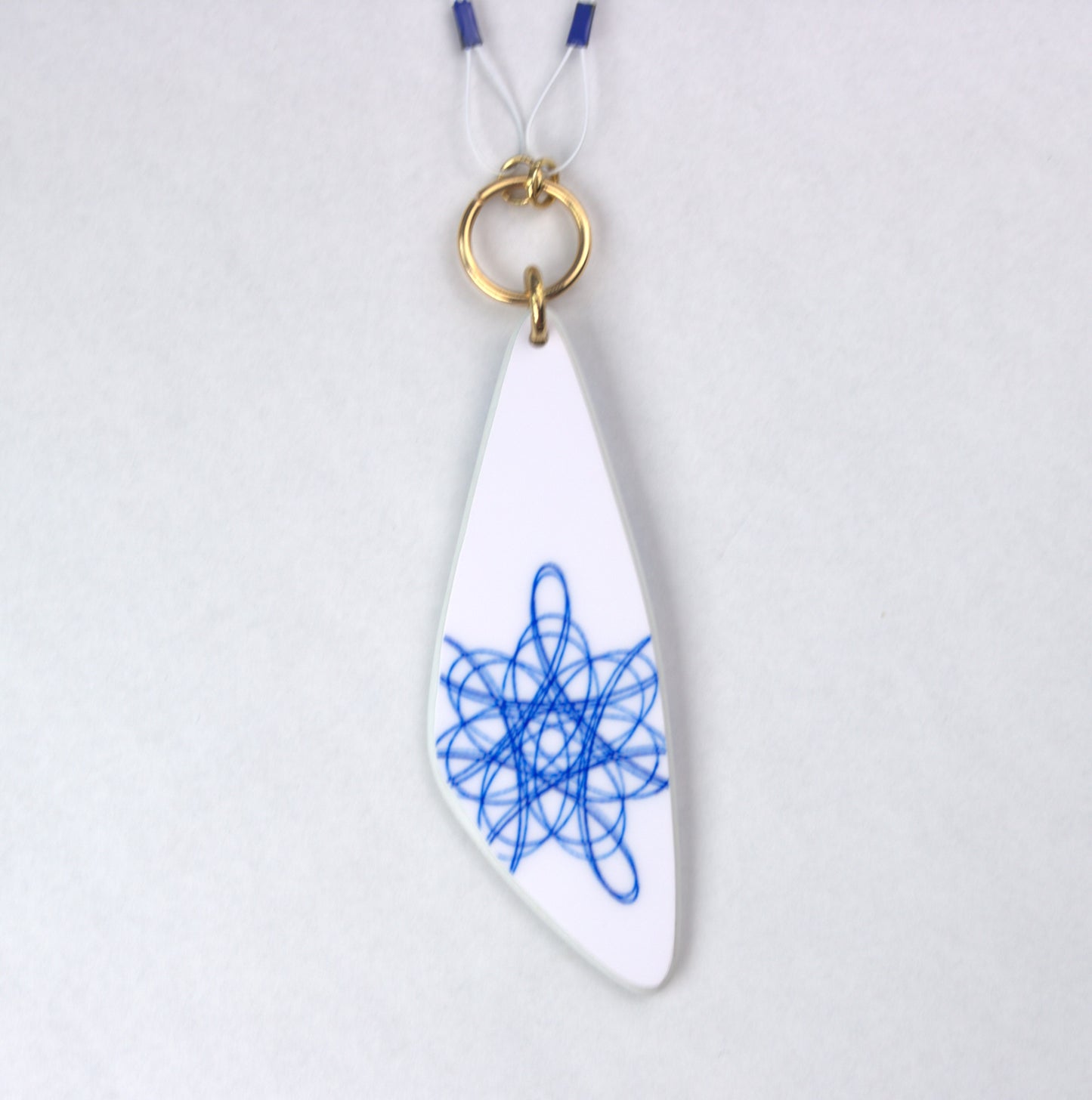 Spirograph Memories Pendant Necklace