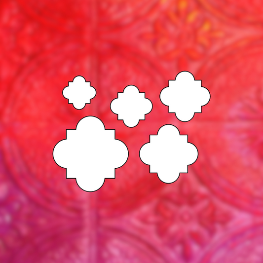 Moroccan Tile Blank Shapes