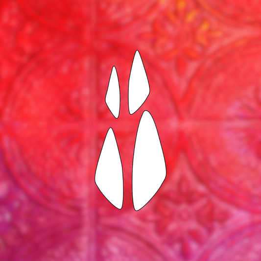Organic Wings Blank Shapes