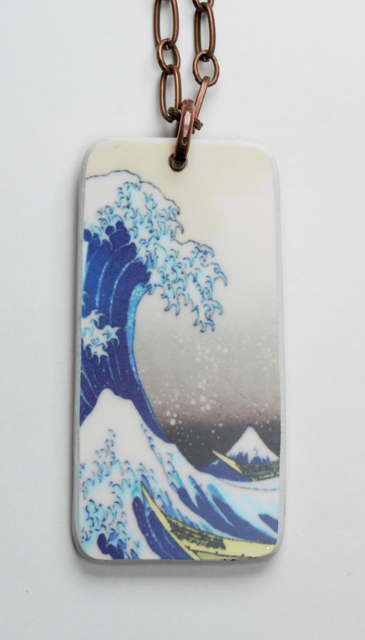 The Great Wave Pendant Necklace